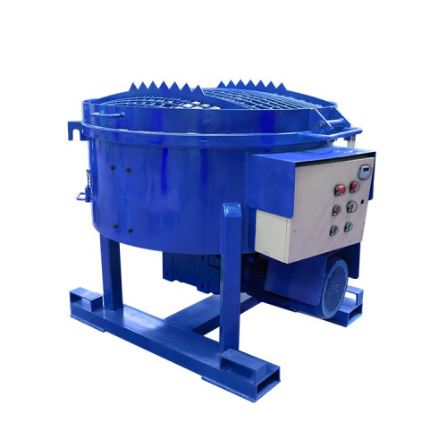 Electric Motor-Driven 500kg Castable Pan Refractory Mixer: Manufacturer and Mixing Capacity Solutions