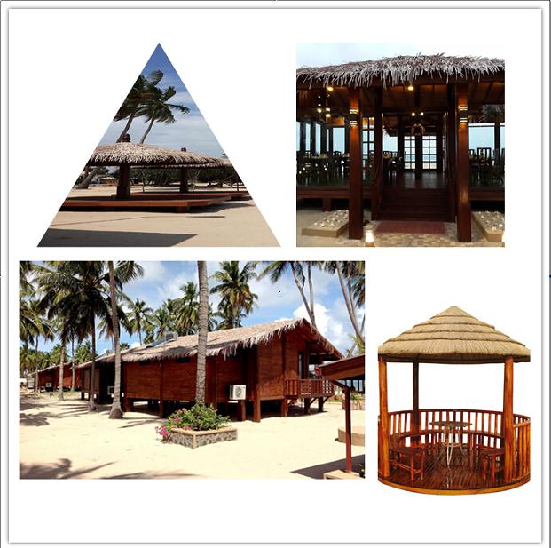 Thatched Roof Gazebo Tiles - Greenship