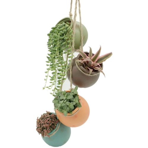 Ceramic Hanging Mini Flower Planters