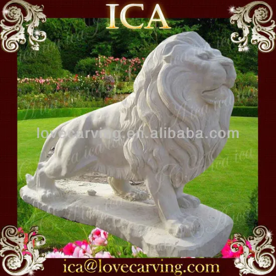 White Stone yard animals