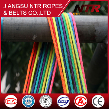 New style Red amusement equipment braided polyester rope