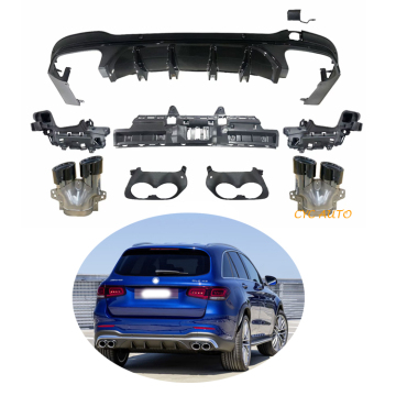Mercedes Benz GLC X253 Modifizierter Heckdiffusor Sportback Typ 2020