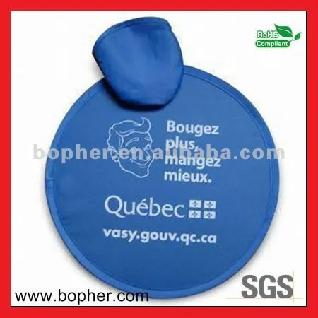 fancy foldable frisbee promotional