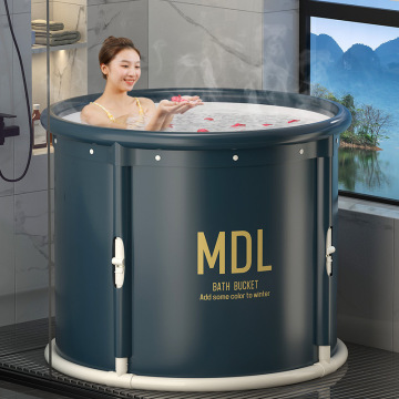 High-Quality Fiberglass Portable Ice Bath Plunge Combo with Customized Logo