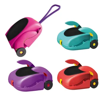 Multifunctional Baby Plastic Ride-On Suitcase: A Convenient Travel Luggage Solution for Toddlers and Kids