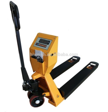2000Kg pallet scale with EC Type Approved indicator transpallet scale hand pallet truck scale