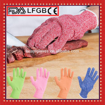 Amazon Colors High Performance Food Grade Kitchen Protection Level 5 NoCry Cut Resistant Gloves