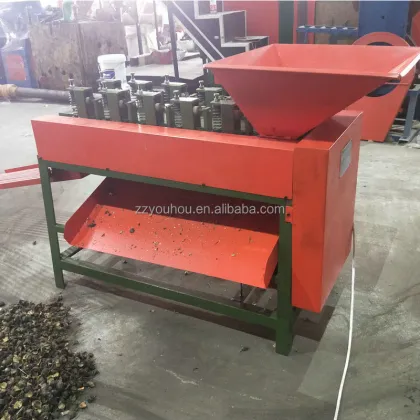 Australian Macadamia Nut Skin Sheller and Green Macadamia Fruit Peeling Machine