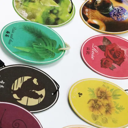 High-Quality Hanging Car Paper Air Freshener Natural Perfume