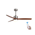 52'' Quiet Design 3 Blade Wood Ceiling Fan