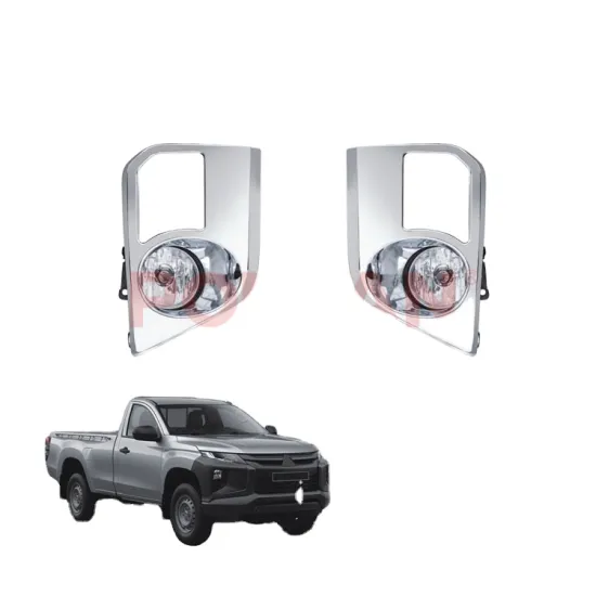 Fog Light Chrome Cover for Mitsubishi Triton L200 2019-2020 - Waterproof Light Expert Pentair