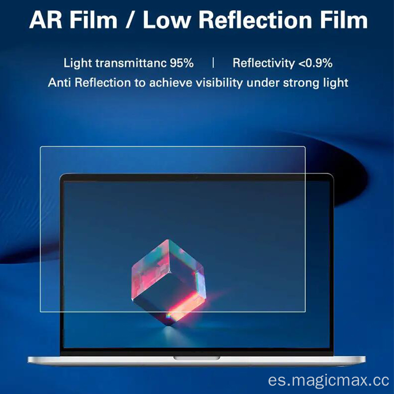 Filtro de pantalla de la computadora Proteger los ojos Anti Reflection Film