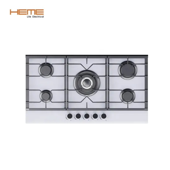 5 Burner Gas Cooker 90cm with Wok Burner - Chinese Supplier Estufa De Gas