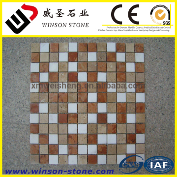 cheap marble waterjet mosaic floor medallion