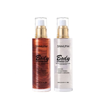 SNMLPM Body Shimmer Oil - 2.8oz: Illuminates Skin with Luxurious Shimmer for Body and Face