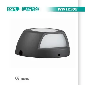 High quality CE RoHS TUV outside post lights Dark Gray