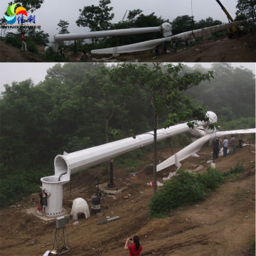 50kw variable pitch wind turbine generator;PLC controller;wind-solar Hybird System