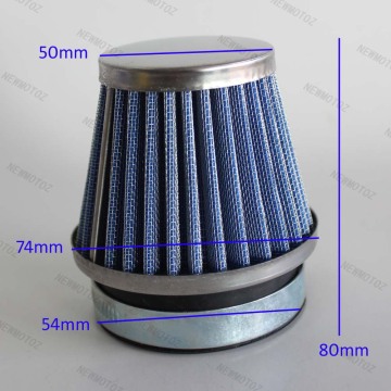 Kawasaki KZ750 900 1100 Chrome Air Filter Cleaner 54mm