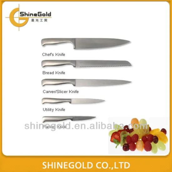 Hight quality stainless steel knife sets
