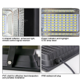 100w200w300w500w แผงโซลาร์เซลล์หนึ่งแผงพร้อม FloodLights พลังงานแสงอาทิตย์สองตัว