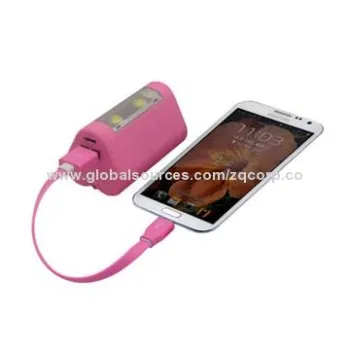 Power Bank Charger, External Battery Pack 6000mah Samsung Li-ion Battery