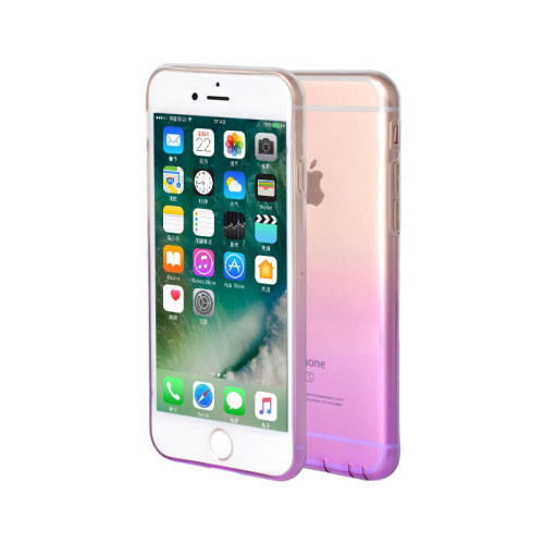 Gradient Purple TPU IMD iPhone8 Plus Case