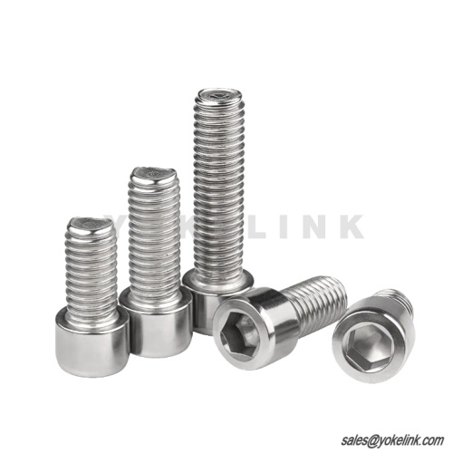 Keluli tahan karat M6 x 6mm DIN912 A2 Socket Head Cap Bolt