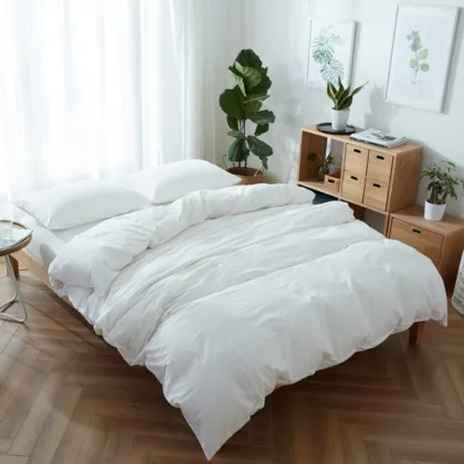 Soft cotton quilt cover for bedroom