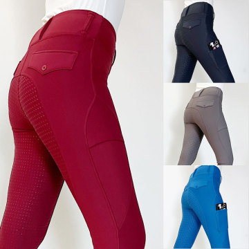 Autumn Winter Women&#39;s Warm Equestrian Breeches