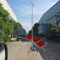 Wireless Cctv Camera 9 meter mobile trailer solar solar cctv camera Manufactory