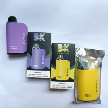 BREZE STIIK BOX 5000 PUFFS 2% रिचार्जेबल Vape