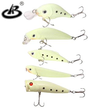 14cm 13g Luminous Fishing Lure with Custom Hooks and Tackle Accessories