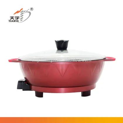 fast heating electric wok pan
