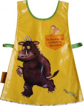 children long sleeves drawing plastic apron