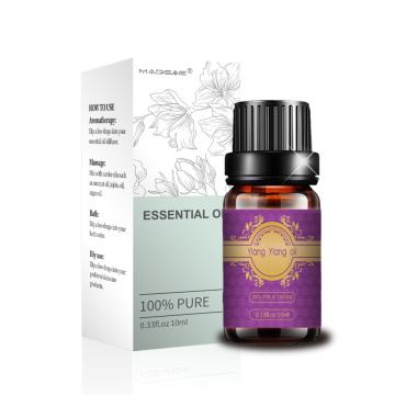 Melhor qualidade Orgânico 100%puro ylang Óleo essencial