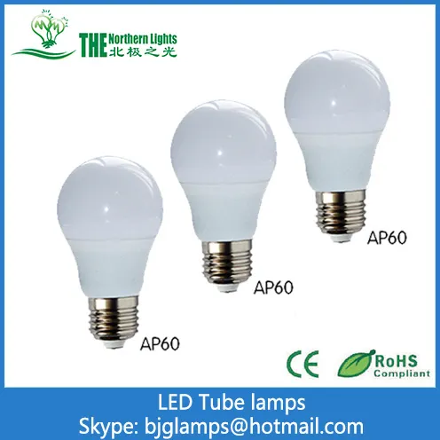 7W LED Light Bulbs of Asia Factory