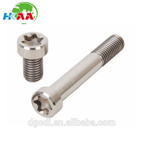 Racing titanium flange bolts nuts nonstandard bolt