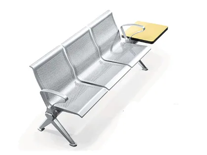 Bus station seating JYW 0303 with wood tea table