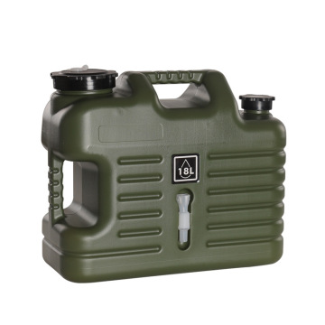 Multifunction 12L Plastic Water Bucket for Outdoor & Camping