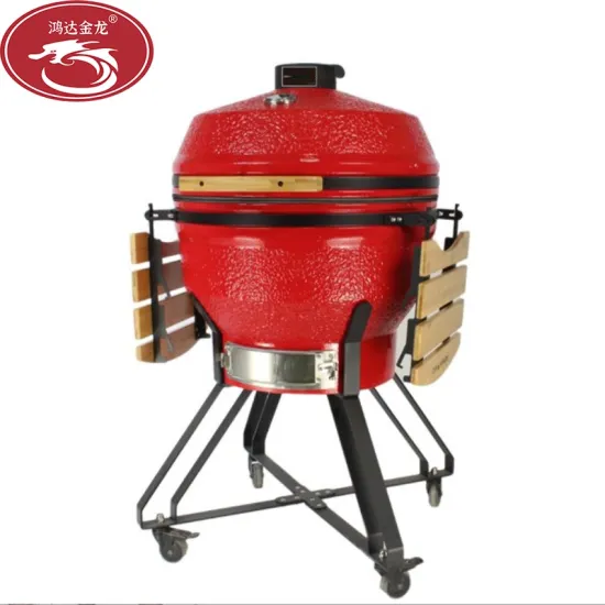 BBQ Portable Ceramic Kamado 26 Vertical Barbecu Grill BBQ Wholesale