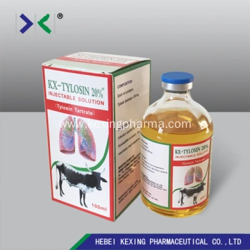 Tylosin Tartrate Injection 20 China Manufacturer