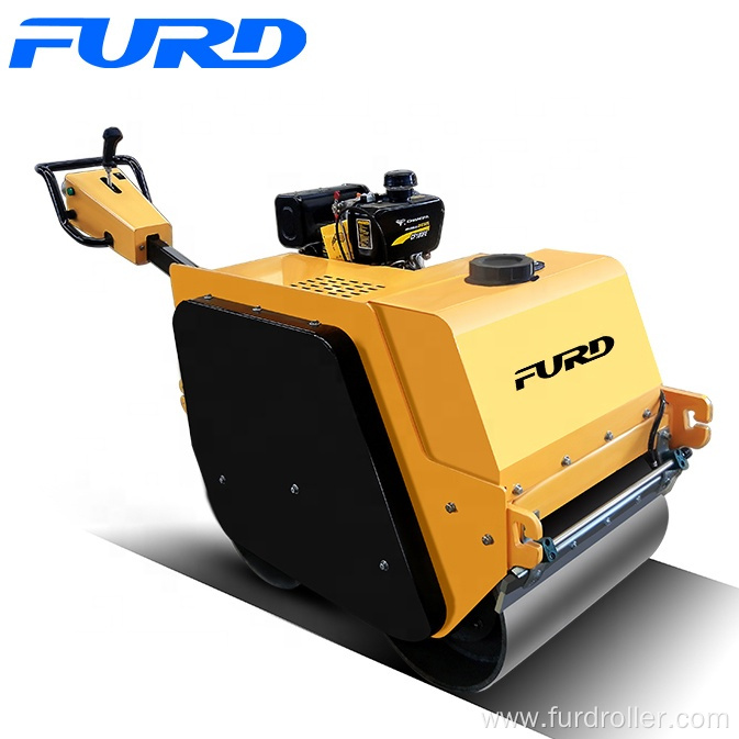 550kg Soil Walk behind Mini Road Roller with Imported Pump (FYLJ-S600C)