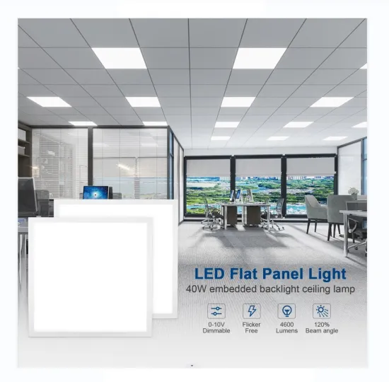 China Warehouse Square 60x60 40W 120V 0-10V Dimmable LED Panel Light
