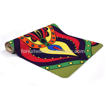 Solid Color Customized Health Life Printed PVC Yoga Mat