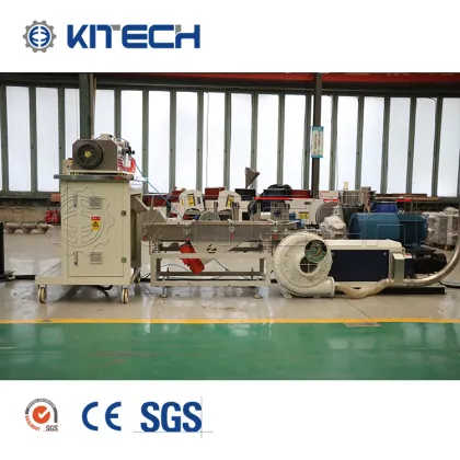 HDPE Plastic Scraps Noodle Cutting Pelletizer Cutter Machines