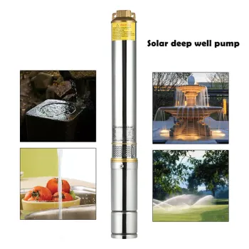 48V DC 3 Inch Solar Agricultural Irrigation Submersible Deep Well Water Pump - High Efficiency