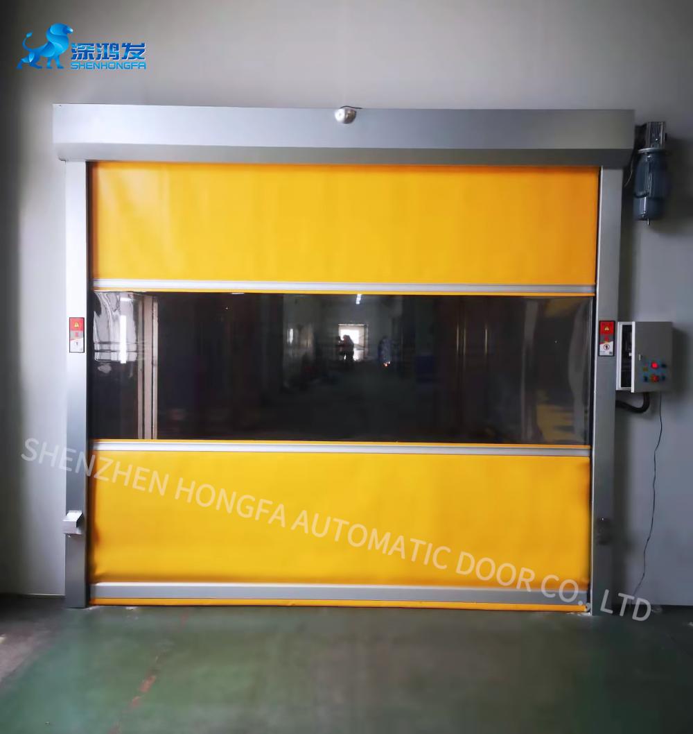 Internal High Speed Rolling Warehouse PVC Door