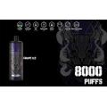 El mejor vape de alta calidad desechable 8000puffs