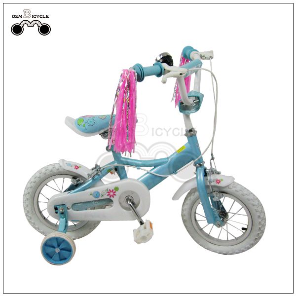 blue kids bike