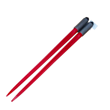 QINGDAOカスタマイズされたスキッドステアベールスピアアタッチメントを販売するためのタイン付き